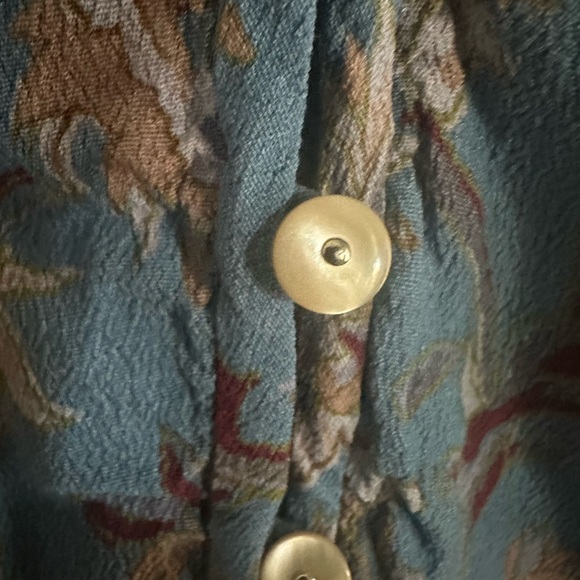 ✨ Veronica Beard Floral Boho Blouse – Size 10 ✨ - Picture 3 of 5